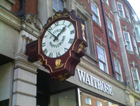 Advertising / Publicity Clocks - Gillett & Johnston